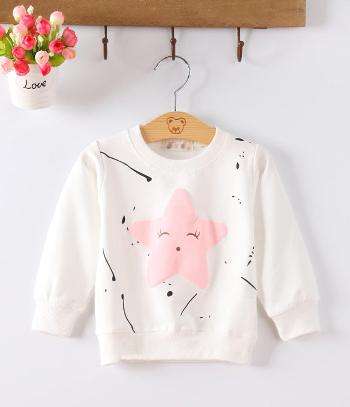 Baby Clothes Female Baby Sweater 