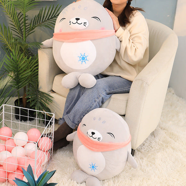 Cartoon Baby Seal Plush Toy | Cute Seal Plush