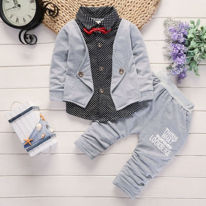 Toddler Boys Casual Suit Set 