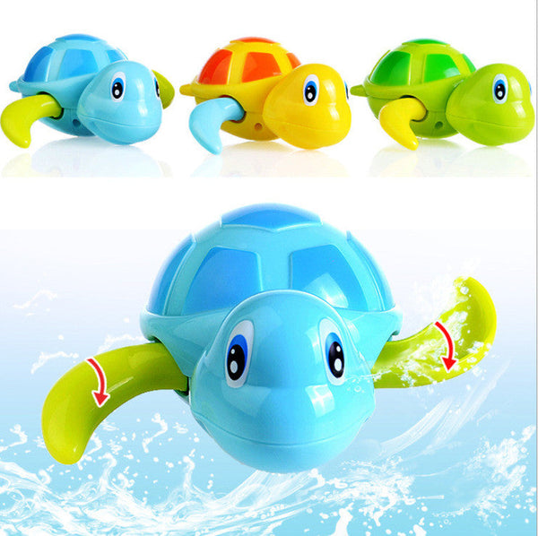 Baby Tortoise Bathroom Toys | Baby Bathing in Water Swimming