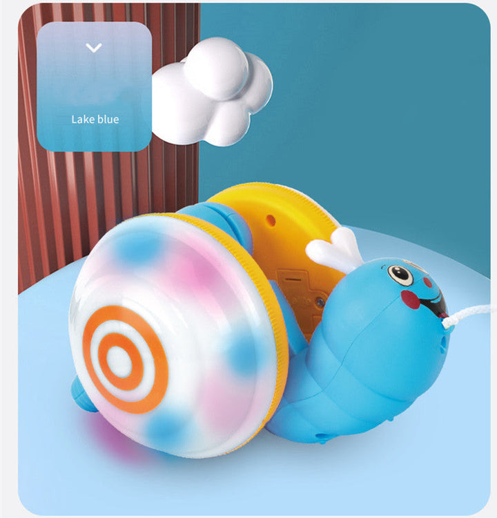 Rope Dragging Snail Toy 